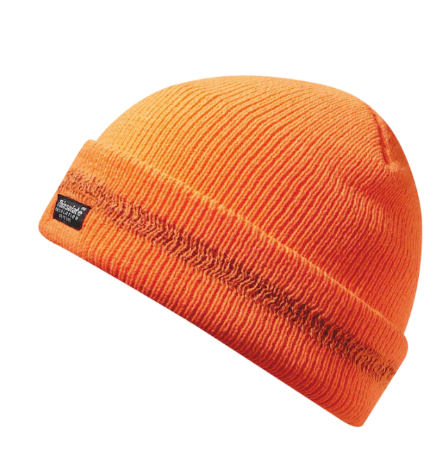 Warnschutz Strickmütze Thinsulate | Orange