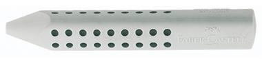 FABER-CASTELL Radierer Faber-Castell GRIP 2001 Bleistifte Buntstifte 1,4 x 1,4 x 9 cm (B x H x L) Kunststoff grau