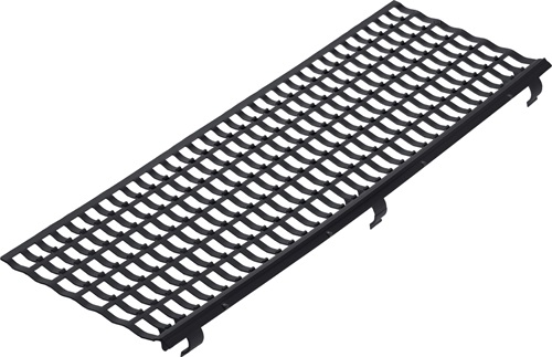 Laubfanggitter B.100-150mm L.1m schwarz