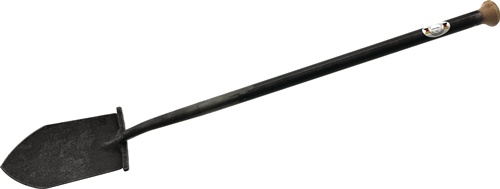 Kraftspaten 275x160mm spitz Stahlrohr-Kn