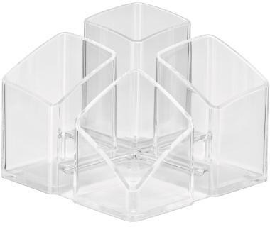 HAN Stifteköcher HAN SCALA 12,5 x 10 x 12,5 cm (B x H x T) Polystyrol transparent
