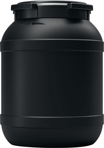 Weithalsfass 26l PE schwarz o.Tragegriff