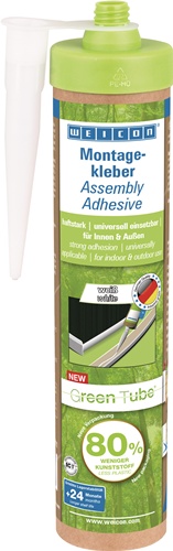 Montagekleber weiß 280ml Green Tube Kart