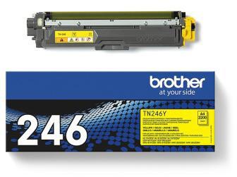BROTHER Toner Brother Originalzubehör TN-246Y ca. 2.200 Seiten gelb