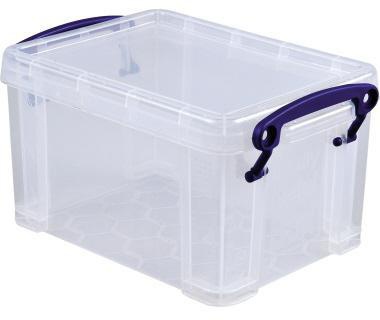 REALLY USEFUL BOX Aufbewahrungsbox Really Useful Box 19,5 x 11 x 13,5 cm (B x H x T) 1,6l Polypropylen transparent