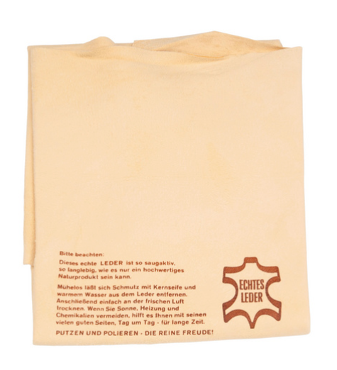 Auto- und Fensterleder aus echtem Schafsleder