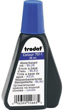 TRODAT Stempelfarbe trodat® Colour 7011 Handstempelkissen blau 28ml