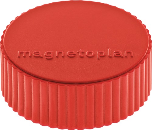 Magnet Super D.34mm rot MAGNETOPLAN