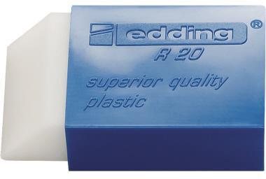 EDDING Radierer edding R 20 Bleistifte 2,6 x 1,2 x 4,4 cm (B x H x L) Kunststoff transparent