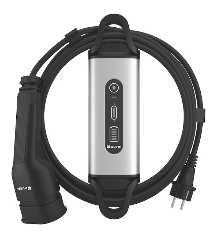 Ladekabel Mode 2 T2/Schutzkontaktstecker I 10 A