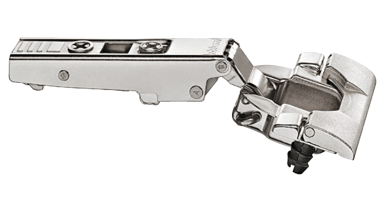 Topfscharnier, Blum Clip Top 110°, Eckanschlag mit Schließautomatik