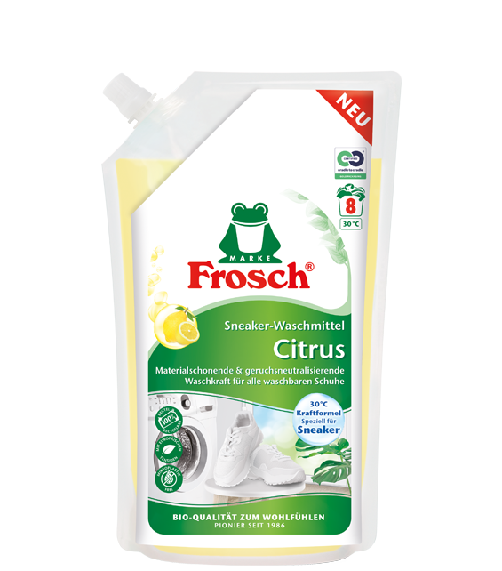 Sneaker-Waschmittel Citrus von Frosch