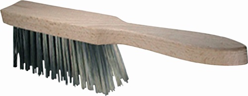 Stahldrahthandfeger L.310mm Gussstahl 4-