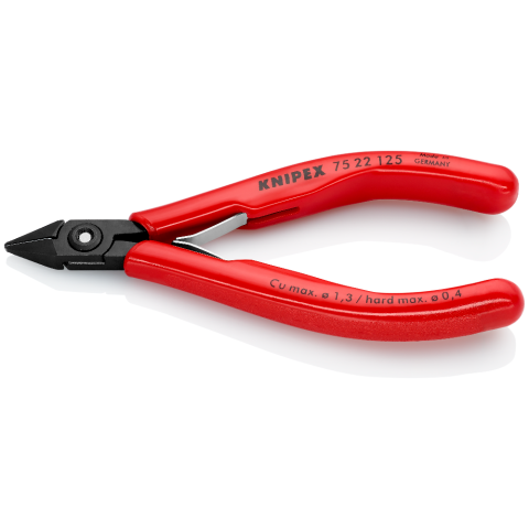 Form 2 KNIPEX 125 mm Elektronik-Seitenschneider