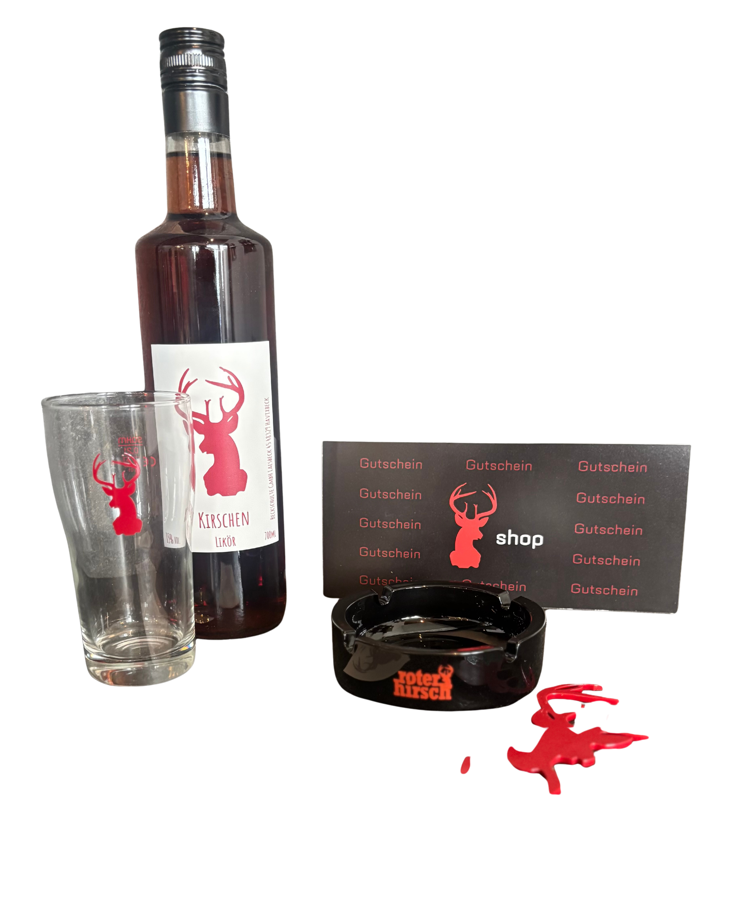 Limited Edition Präsentkorb - Ein Stück Roter Hirsch, Voller Genuss, voller Stil