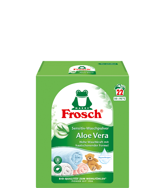 Sensitiv-Waschpulver Aloe Vera von Frosch