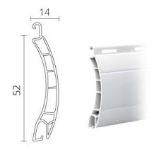 Rollladenstab Maxi Profil R52, im Zuschnitt