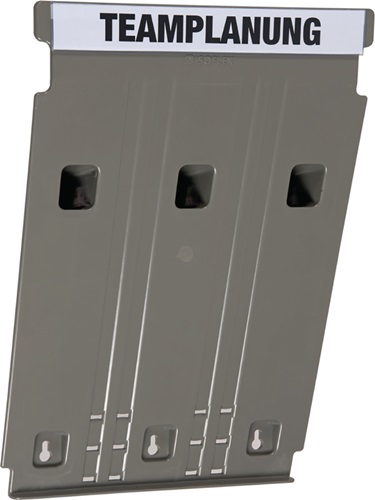 Wandsortierer FLAT Grundmodul hellgrau B