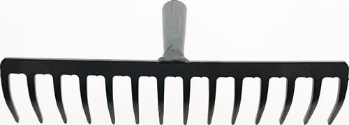 Gartenrechen Arbeits-B.355mm Zinken-L.70