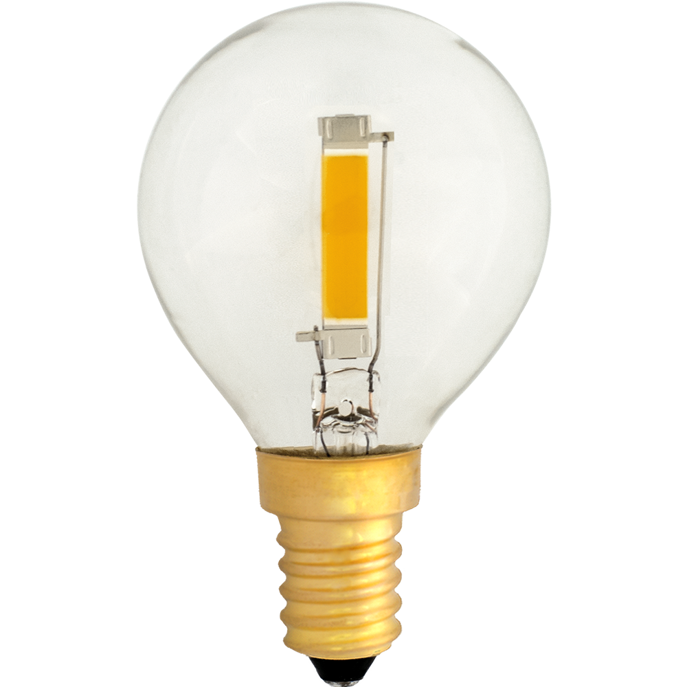 LED-Leuchtmittel G45 Deco E14 1,2W