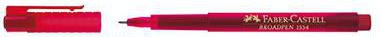 FABER-CASTELL Fineliner Faber-Castell BROADPEN 1554 0,8mm rot Faber-Castell BROADPEN 1554 0,8mm rot