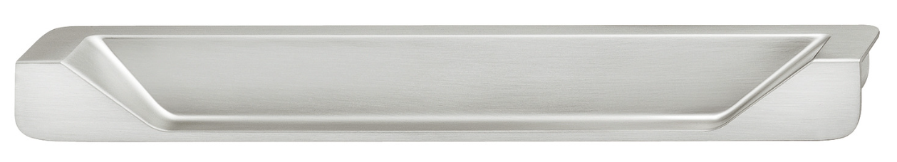 200 x 22 mm Muschelgriff zum Einlassen in Kante