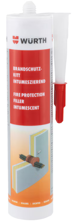 Brandschutzkitt intumeszierend zur Verwendung im System D2.1
