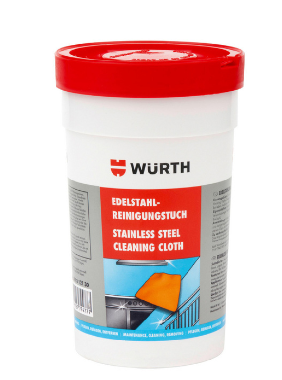 Edelstahlreinigungstuch (30 Stck im Eimer)