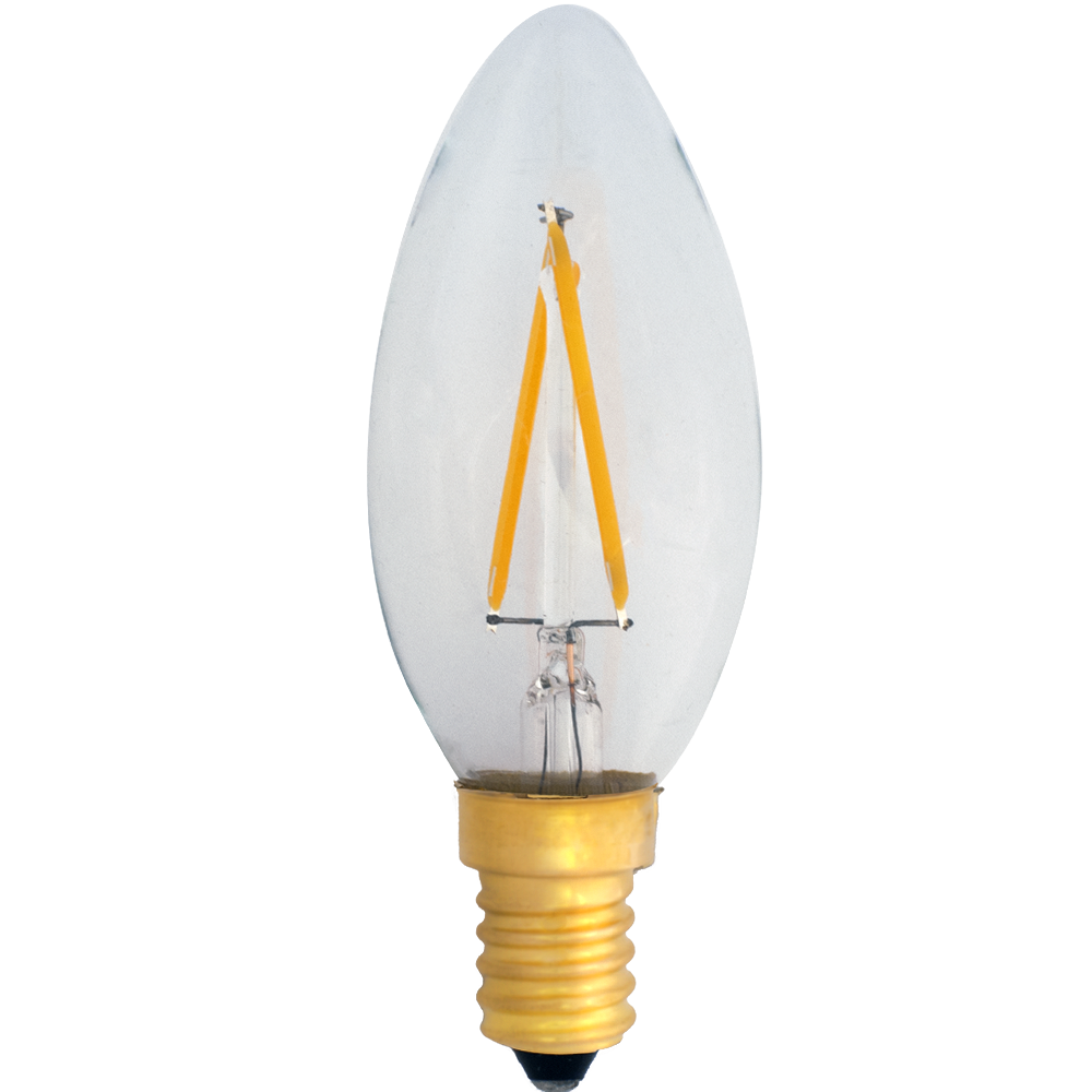 LED-Leuchtmittel C35 E14 2W