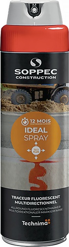 Markierungsspray IDEAL neonrot 500ml Spr