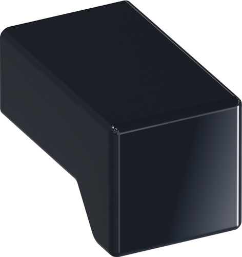 Möbelknopf 547.15 Ku.90 tiefschwarz HEWI