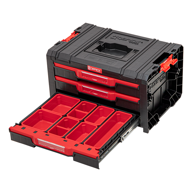 Qbrick System PRO Drawer 3 Toolbox Expert, Schubladenmodul