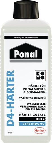 Härter D4 f.Ponal Wasserfest (Super 3) P