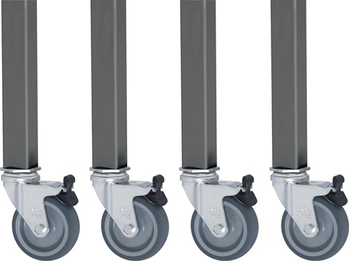 Rollensatz 4 Lenkrollen m.Festst.D.80mm