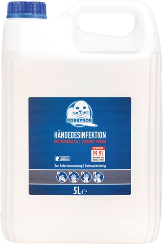 Hände-Desinfektionsmittel Robbyrob 5l RO