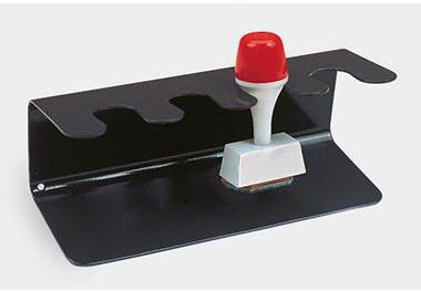 MAUL Stempelträger MAUL nicht drehbar Metall schwarz 1 Etage 4 Stempel