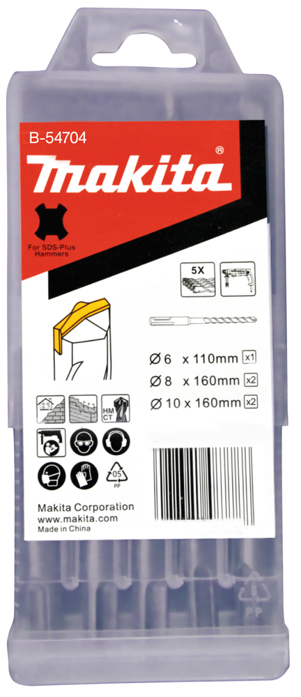 B-54704 SDS-PLUS Bohrer-Set 5-tlg.