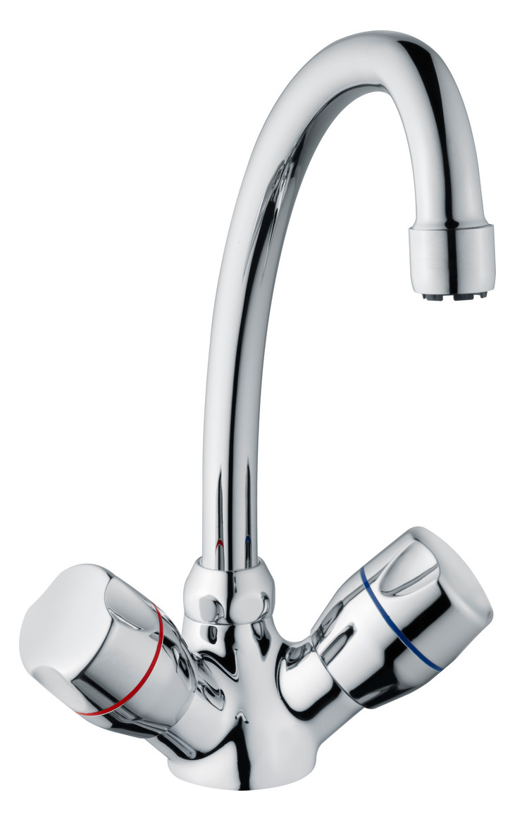 Sanibel 1001 Zweigriff-Spültisch-Batt