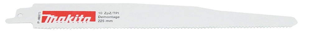 P-46975 Reciprosägeblatt 225/10Z BiM Holz/Metall/Edelstahl