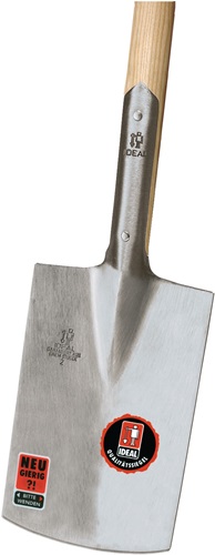 Gärtnerspaten IDEAL m.Eschen-T-Stiel 285