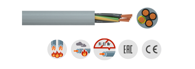 4x 1,0mm² Steuerleitung im Zuschnitt