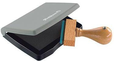 PELIKAN Stempelkissen Pelikan 3E Gummistempel Polymerstempel 70 x 50 mm (B x H) schwarz