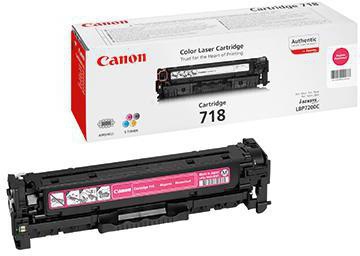 CANON Toner Canon Originalzubehör 718 ca. 2.900 Seiten magenta