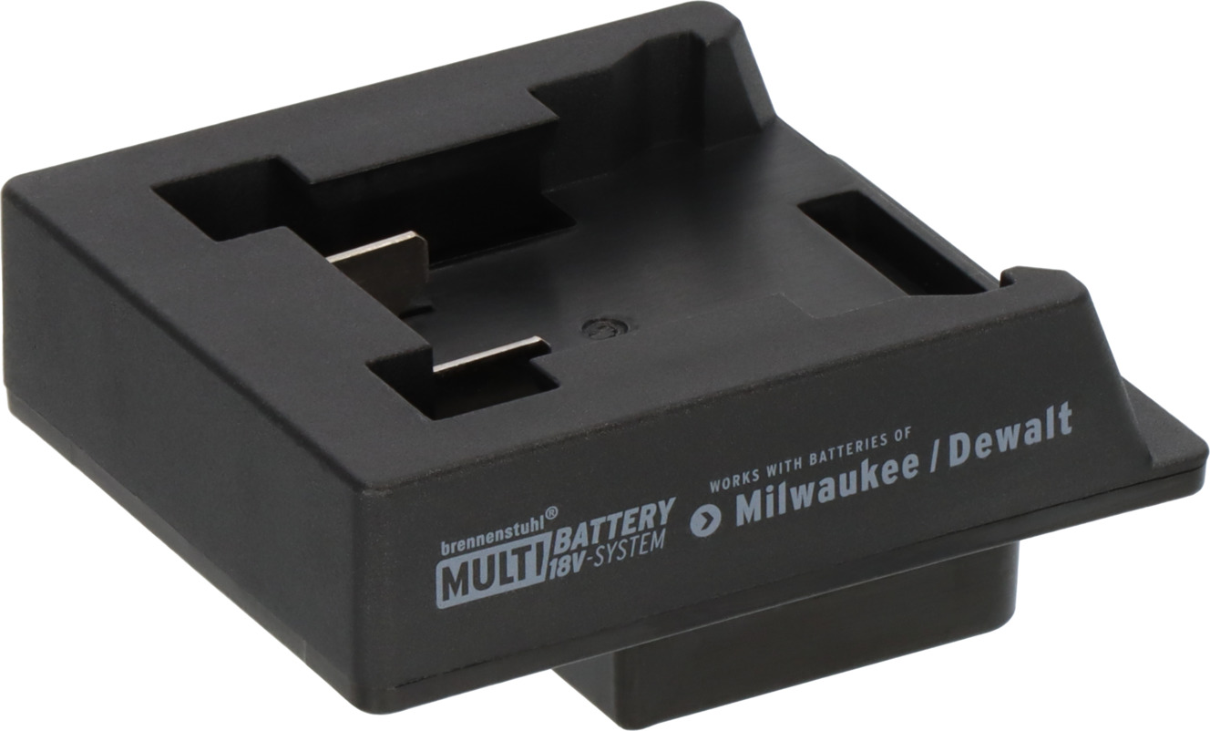 Milwaukee/Dewalt Adapter für brennenstuhl® Multi Battery 18V System