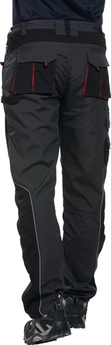 Bundhose Gr.48 dunkelgrau/schwarz TERRAT