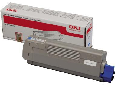 OKI Toner OKI Originalzubehör 44315307 ca. 6.000 Seiten cyan