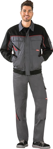 Bundjacke Highline Gr.46 schiefer/schwar