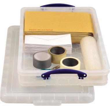 REALLY USEFUL BOX Aufbewahrungsbox Really Useful Box 71 x 12 x 44 cm (B x H x T) 20l Polypropylen transparent