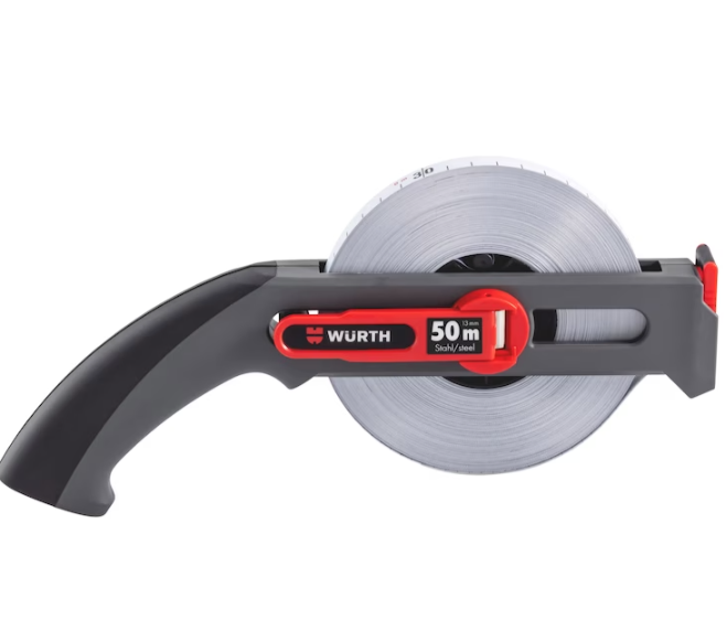 Stahl-Rahmenbandmaß 50m