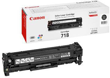 CANON Toner Canon Originalzubehör 718 ca. 3.400 Seiten schwarz